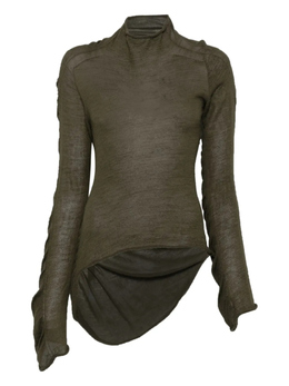 Issey Miyake: Блуза из шерсти 