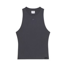 Courreges: Серый топ 