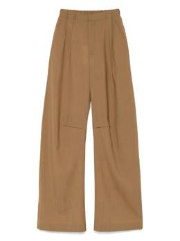 MM6 Maison Margiela: Брюки из шерсти 