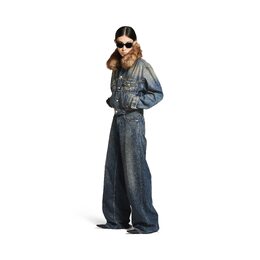Balenciaga: Синие брюки 