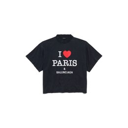 Balenciaga: Короткая футболка  Paris