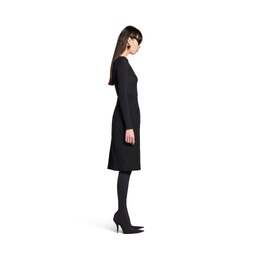 Balenciaga: Чёрный топ  BB
