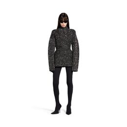 Balenciaga: Трикотажный топ  Hourglass
