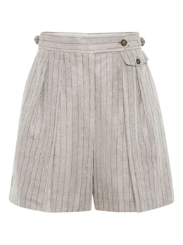 Brunello Cucinelli: Серые шорты 