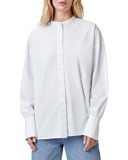 Allsaints: Рубашка с воротником 