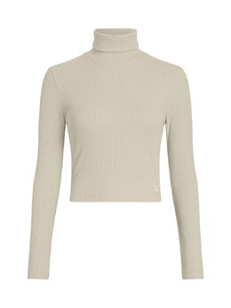 Calvin Klein Jeans: Бежевая рубашка 