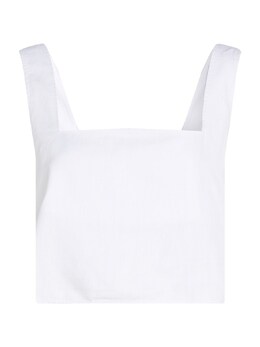 Calvin Klein Jeans: Белый топ 