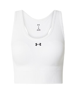 Under Armour: Белый бюстгальтер 