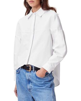Allsaints: Белая рубашка 