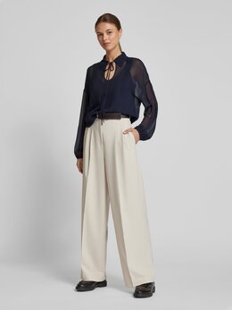 Max Mara Studio: Блуза с воротником 