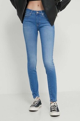 Tommy Jeans: Синие джинсы 
