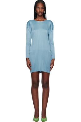 Pleats Please Issey Miyake: Короткое платье 