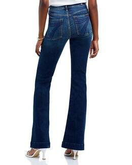 7 For All Mankind: Расклешённые джинсы 