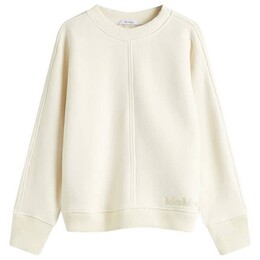 Max Mara: Белый свитер 