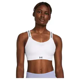 Under Armour: Белый бюстгальтер 