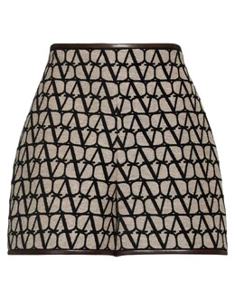 Valentino Garavani: Бежевые шорты 