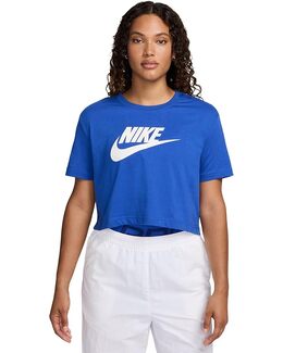 Nike: Белая футболка  Sportswear Essential