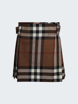 Burberry: Юбка из шерсти 