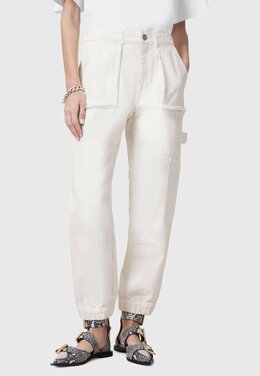 Allsaints: Прямые джинсы 