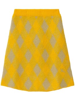 Burberry: Юбка в клетку 
