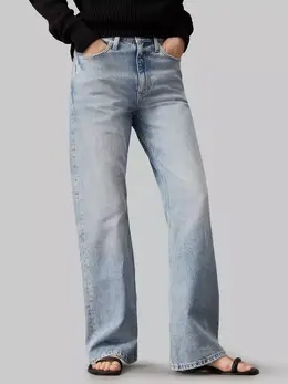 Calvin Klein: Светлые джинсы 