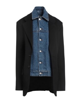 MM6 Maison Margiela: Чёрная куртка 