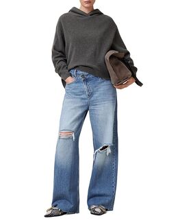 Allsaints: Светлые джинсы 