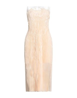 Ermanno Scervino: Бежевое платье 