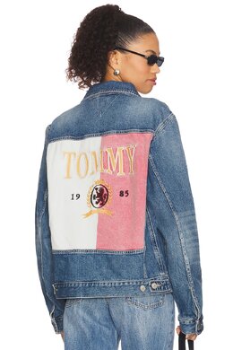 Tommy Jeans: Джинсовая куртка  Ryan