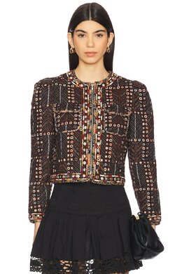 Isabel Marant Étoile: Чёрная куртка 
