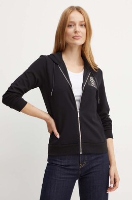 Armani Exchange: Чёрная толстовка 