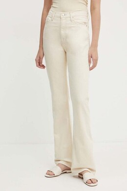 Calvin Klein Jeans: Бежевые джинсы 