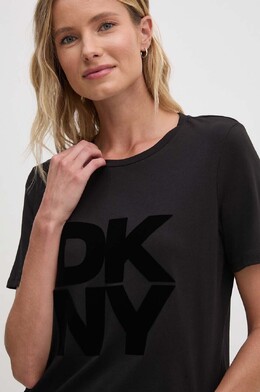 DKNY: Хлопковая футболка 
