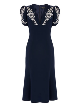 Jenny Packham: Синее платье 