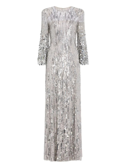 Jenny Packham: Серое платье 