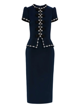 Jenny Packham: Синее платье 