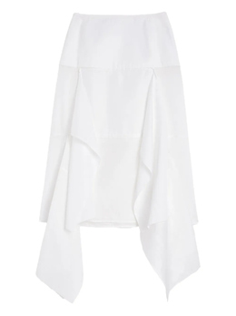 Jil Sander: Юбка миди 