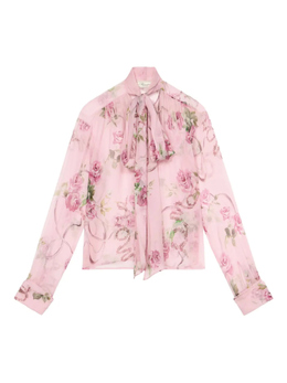 Blumarine: Блуза с принтом 