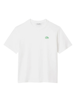 Lacoste: Белая футболка 