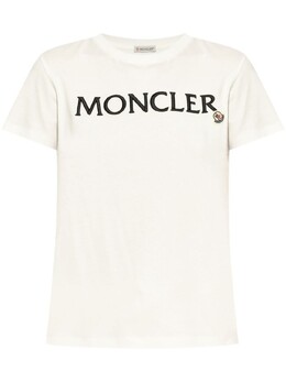 Moncler: Хлопковая футболка 
