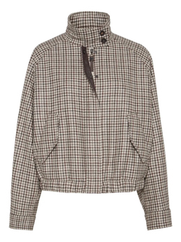 Brunello Cucinelli: Куртка из фланели 
