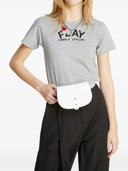 Comme Des Garçons Play: Серая футболка  Play
