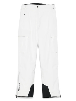 Moncler Grenoble: Серые брюки 
