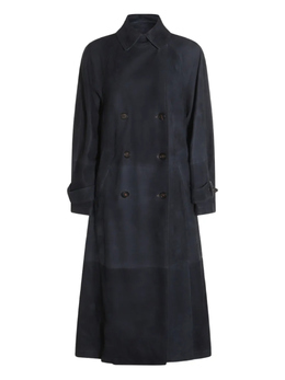 Brunello Cucinelli: Замшевый плащ 