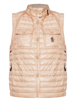 Moncler Grenoble: Розовый жилет 