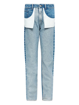 MM6 Maison Margiela: Синие джинсы 