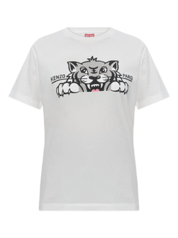 Kenzo: Хлопковая футболка 