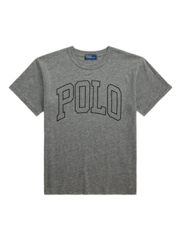 Polo Ralph Lauren: Серая футболка 