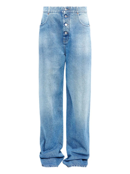 MM6 Maison Margiela: Синие джинсы 