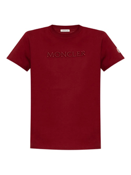 Moncler: Красная футболка 